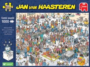 Jan van Haasteren puzzel 1000 stukjes: beurs van de toekomst