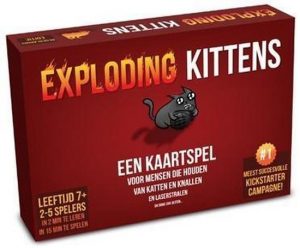 Exploding kittens; Genomineerde e speelgoed van het jaar 2019 12 - 17 jaar