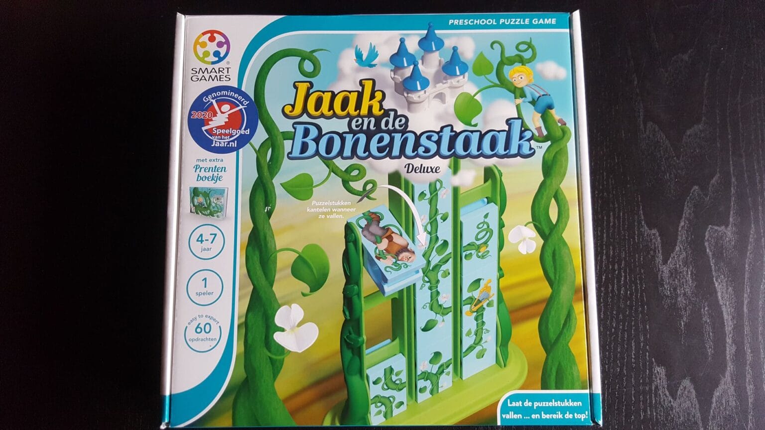 Jaak en de Bonenstaak Deluxe, review Puzzelspel voor 1 speler, 47 jaar Jaak en de Bonenstaak Deluxe, review Puzzelspel voor 1 speler, 47 jaar