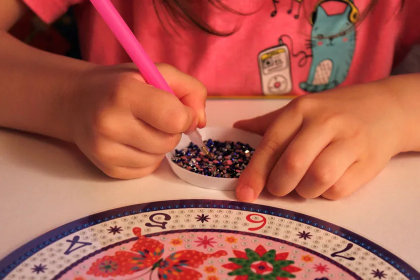Diamond painting voor kinderen, de leukste!