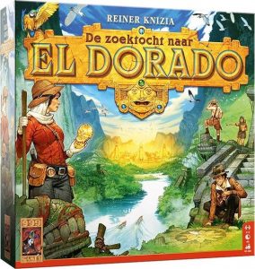 Winnaar Verkiezing Speelgoed van het Jaar 2020 in de categorie 10 & 11 jaar: De zoektocht naar Eldorado bordspel van 999games;