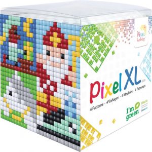 Sinterklaas versiering Pixel XL kubus Sinterklaas 