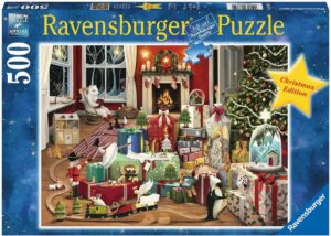 Kersttijd puzzel Kerstmis van Ravensburger; 500 stukjes