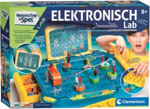 Elektronisch lab - Clementoni; Winnaar speelgoed van het jaar 2022 categorie Wetenschap en Educatie STEAM