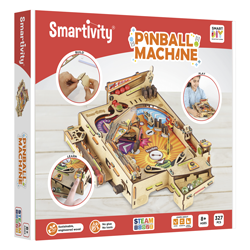 Smartivity Pinball Machine - SmartGames; Winnaar Speelgoed van het Jaar 2022 categorie bouw en constructie