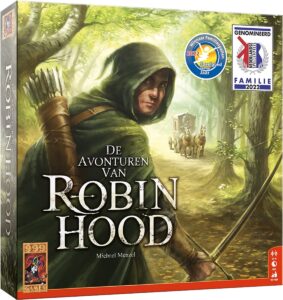 Bordspel Robin Hood - 999 Games; Winnaar speelgoed van het Jaar 2022 categorie Familiespellen 10 jaar en ouder