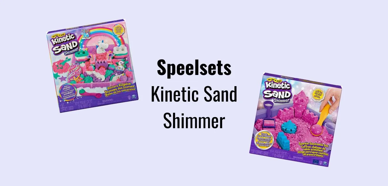 Kinetic Sand Shimmer speelsets