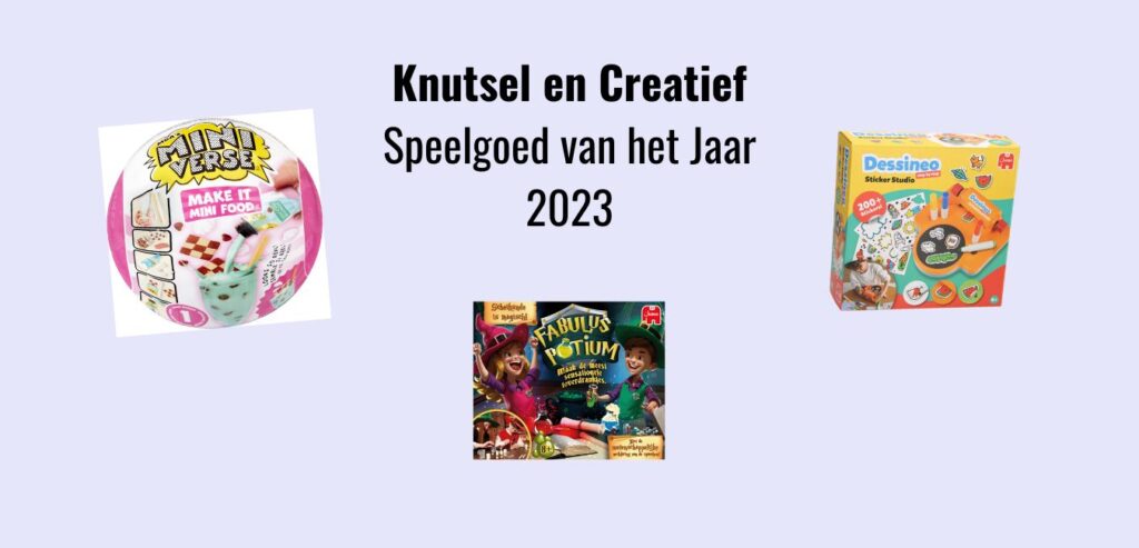 Knutsel en Creatief Speelgoed van het Jaar 2023