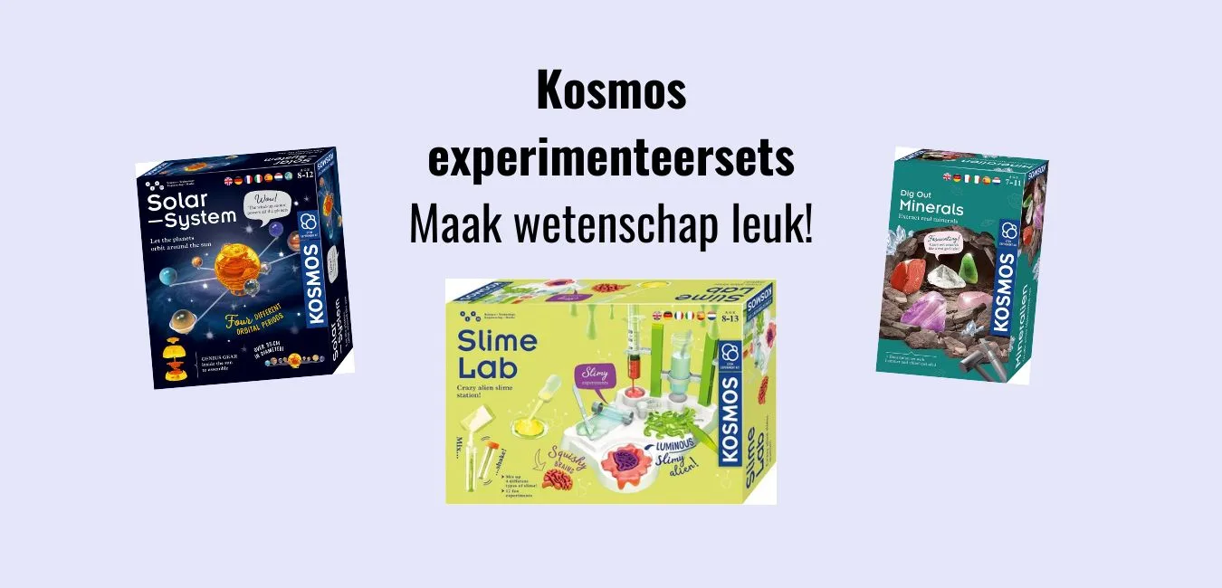 Een Kosmos experimenteerset maakt wetenschap leuk!