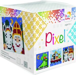Pixel kubus - Sinterklaas - Pixelpakketten voor kinderen