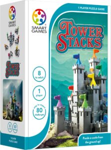 Winnaar Speelgoed van het Jaar 2023 -Puzzels - SmartGames Tower Stacks; Gouden Publieksprijs