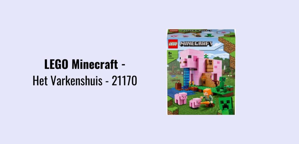 LEGO Minecraft - Het varkenshuis - 21170