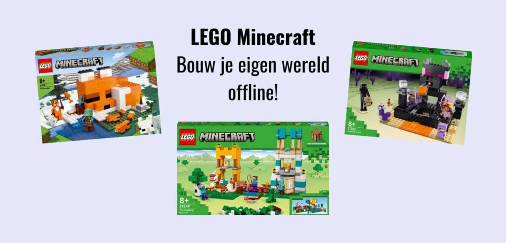 LEGO Minecraft - Bouw je eigen wereld offline!