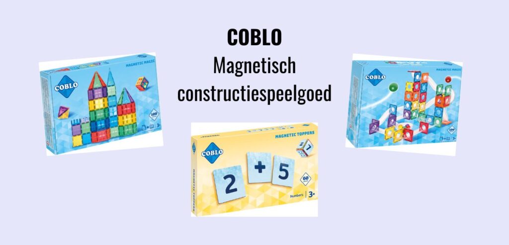 Coblo - Magnetisch constructiespeelgoed; Leuk, uitdagend en educatief binnenspeelgoed