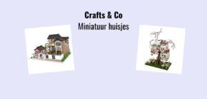 Crafts & Co miniatuur huisje
