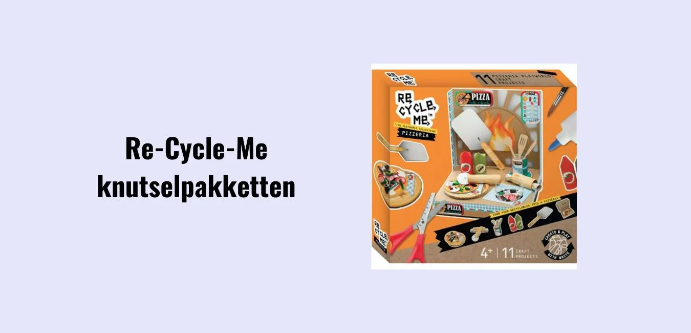 Re-Cycle-Me knutselpakketten – Creatief en duurzaam knutselen!
