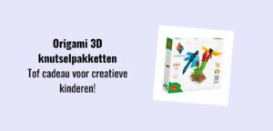 Origami 3D knutselpakketten - Tof cadeau voor creatieve kinderen! - Spelenspeelgoed.nl