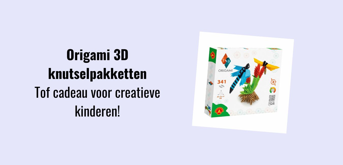 Origami 3D knutselpakketten voor kinderen – Leuk cadeau!