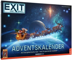 Top 10 adventskalenders met speelgoed 2025 - Exit Adventskalender - De Intergalactische Race
