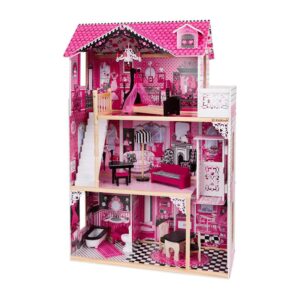 KidKraft houten poppenhuis Amelia - Cadeautip meisje 3+ jaar