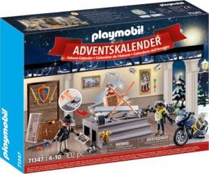 De leukste PLAYMOBIL adventskalenders voor kinderen (2025) - Politie museumdiefstal - 71347