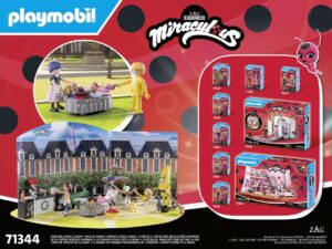 PLAYMOBIL Christmas Adventskalender Miraculous – Picknick in Parijs – 71344 - Adventskalender met speelgoed voor kinderen