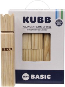 Spel – Kubb – Basic – Formaat koning 25×4,5×4,5cm - Reisspellen