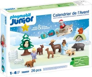 De leukste PLAYMOBIL adventskalenders voor kinderen (2025) - Witte kerst - 70297