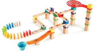Welke knikkerbaan kopen? Hape Quadrilla houten knikkerbaan