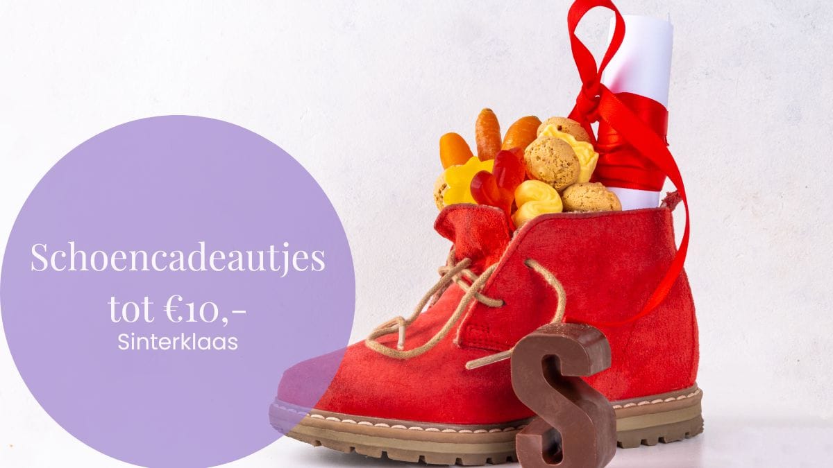 Leuke schoencadeautjes tot 10 euro per categorie