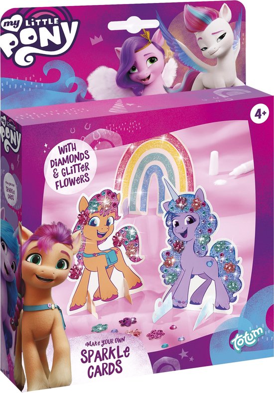 Totum diamond painting voor kinderen - My Little Pony Totum knutselset