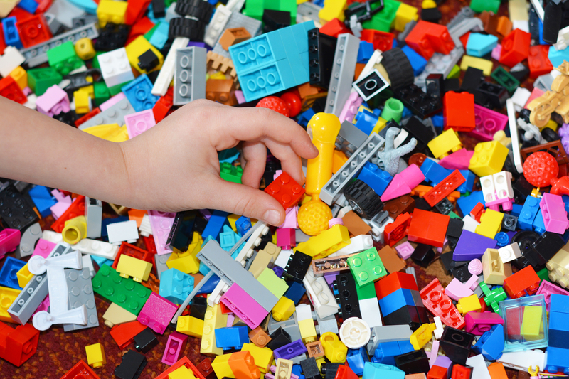 Slim spelen met het huren van LEGO; Tip kinderfeestje