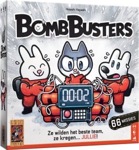 Speelgoed van het Jaar 2025 – Gouden Publieksprijzen - Kenner & Strategiespellen - Bomb Busters - Coöperatief Bordspel