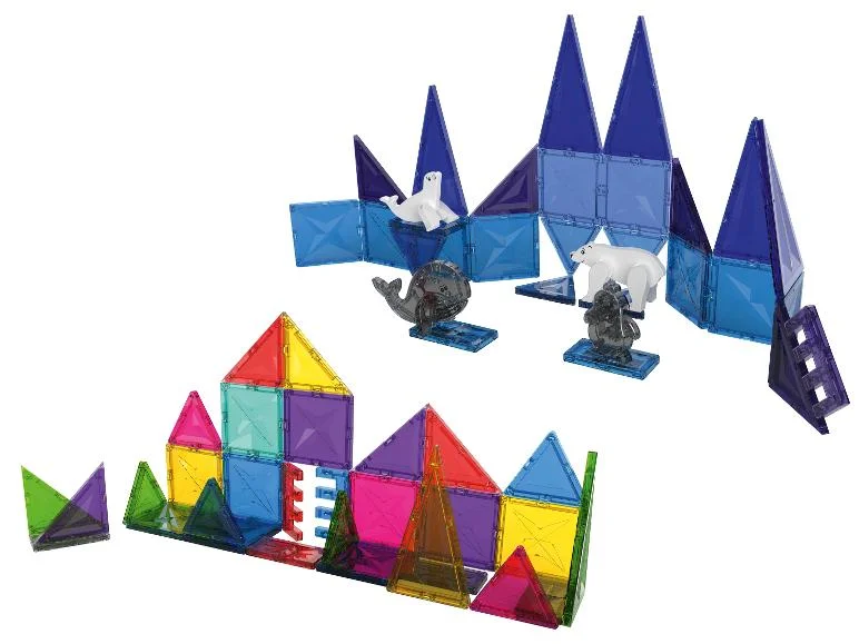 Leuke schoencadeautjes tot 10 euro, per categorie - Bouw- & Constructiespeelgoed - Lupilu magnetische bouwset