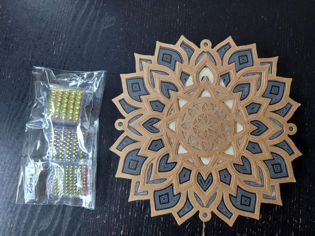 Mandala wand licht review - Knutselpakket voor kinderen