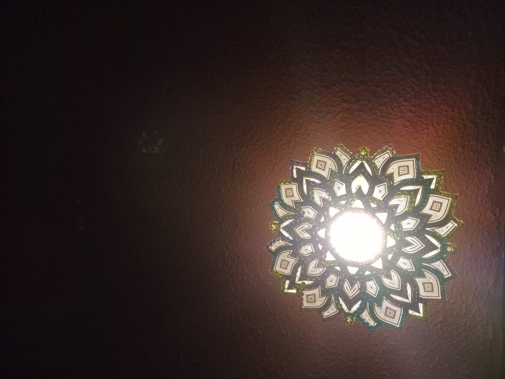 Mandala wand licht review - Knutselpakket voor kinderen 