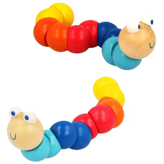 Leuke schoencadeautjes tot 10 euro, per categorie - Sensorisch & Prikkelverwerking - Keycraft Woody de worm