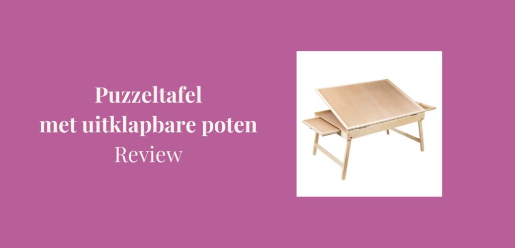 Spellen & Puzzels - Legpuzzels & Puzzelaccessoires - Action puzzeltafel met uitklapbare poten, review