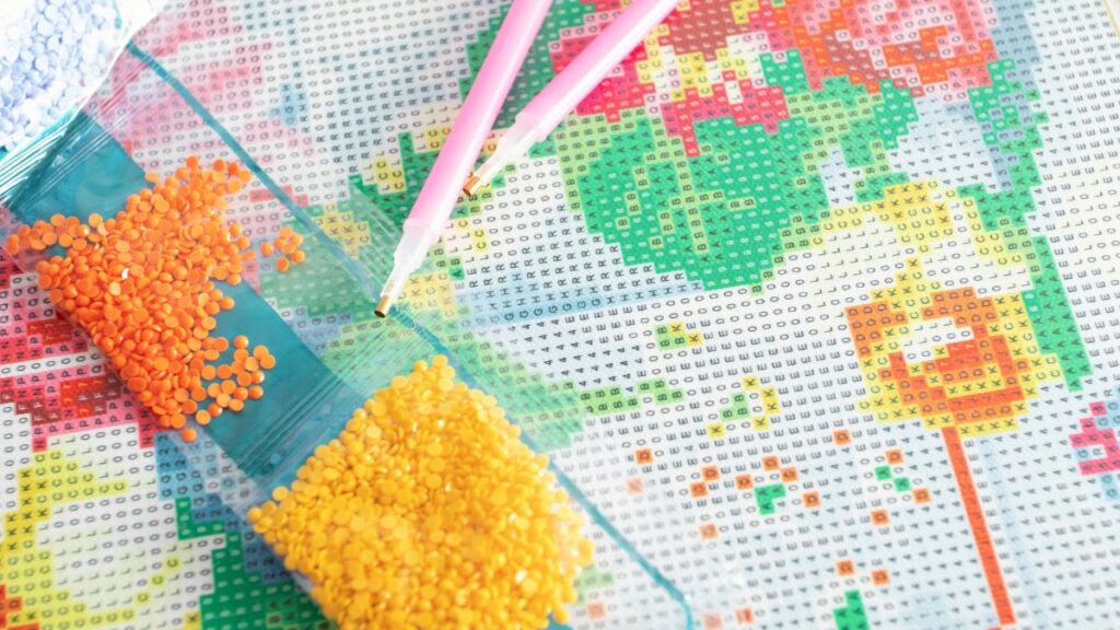 Diamond paintings thema zomer - Spelenspeelgoed.nl 